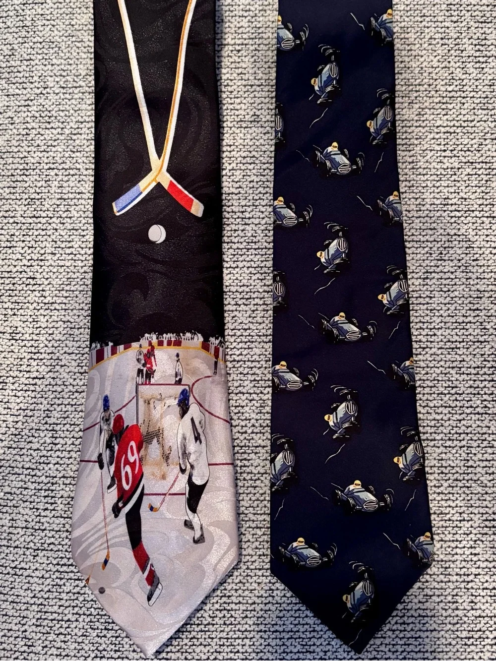 Men's Hockey/Racing Ties